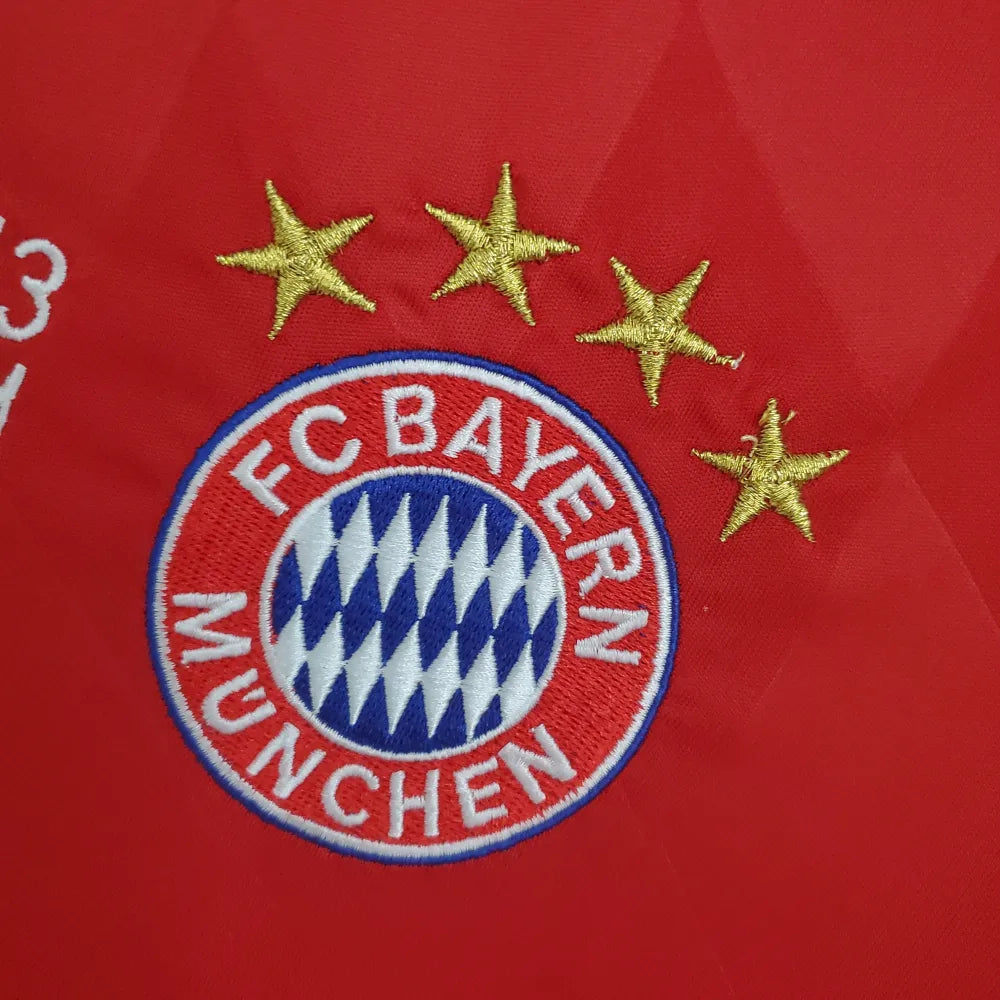 Alonso 3 - 2013/14 Bayern Munich Home Jersey - Retro