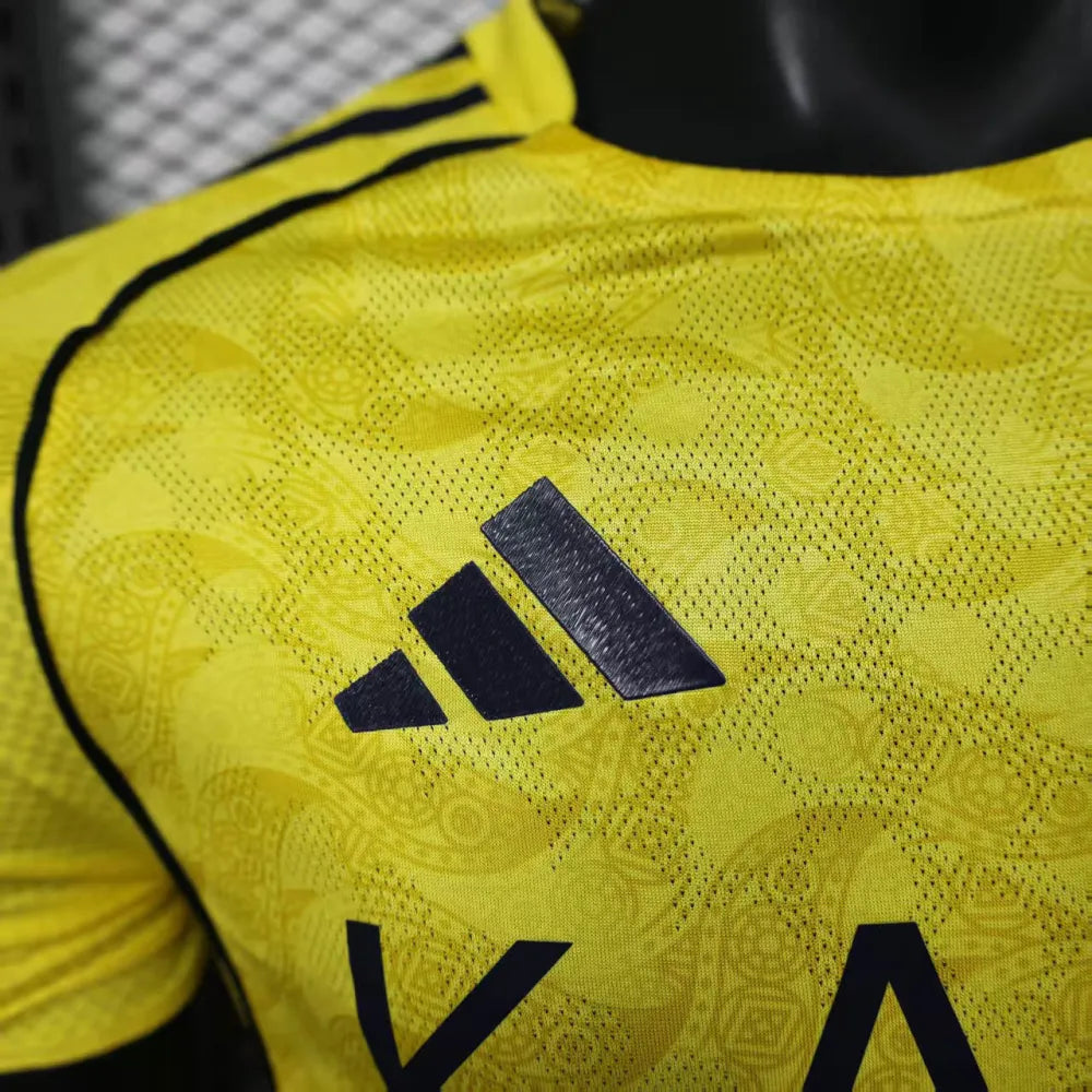 Ronaldo 7 - Al Nassr Home 2025/26 Yellow - Player Version