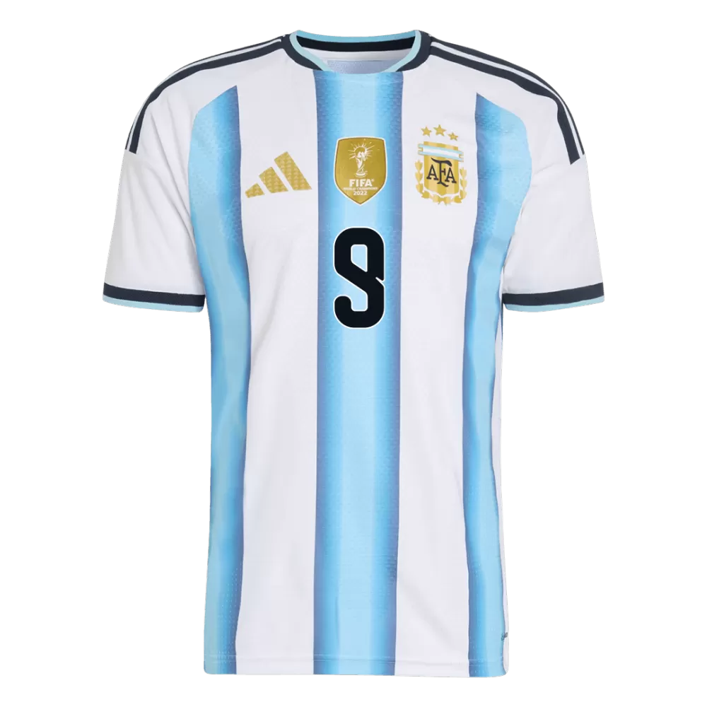J. Alvarez 9 - Argentina Home World Cup 2026 - Player Version (Authentic)