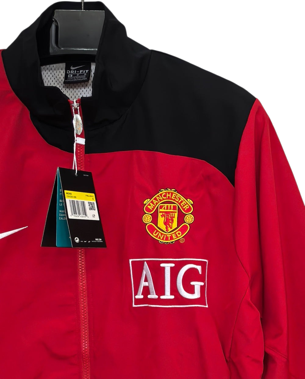 Manchester United Red 2007 retro Windbreaker Jacket 2026
