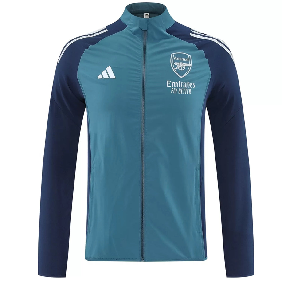Gunners Blue Windbreaker Jacket - 2025/26