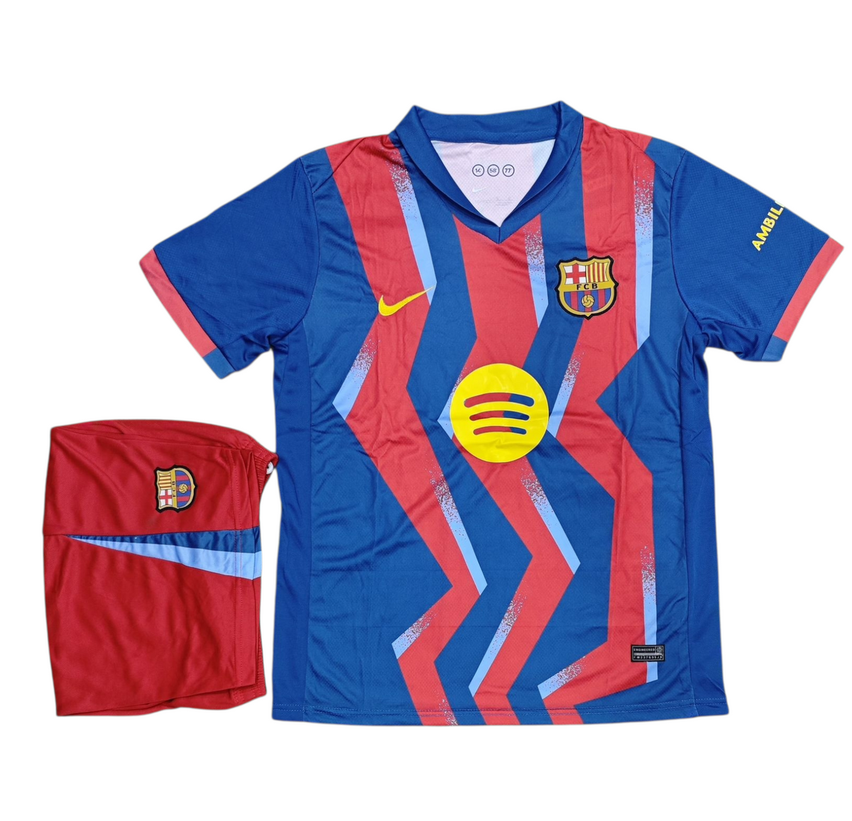 FCB Fourth 'El Classico' Kit 2025/26 - (Jersey + Shorts)