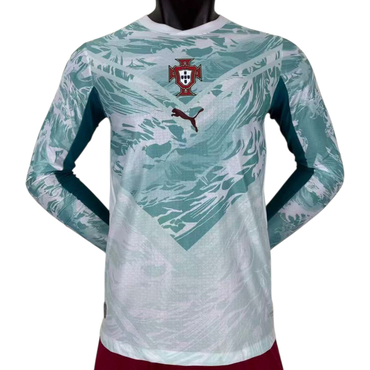 Portugal Away Fullsleeves World Cup 2026 - Player Version ( Authentic )