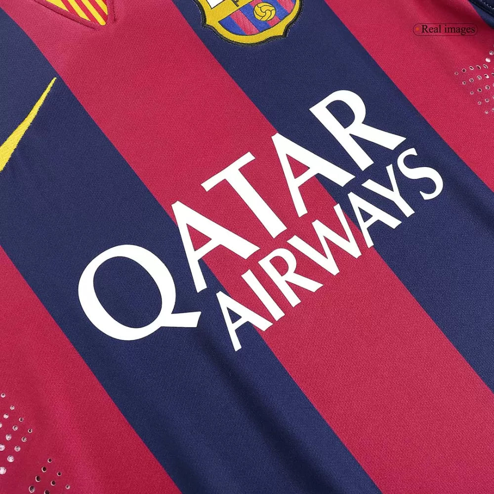 Suarez 9 - 2014/15 FCB Home Retro Jersey