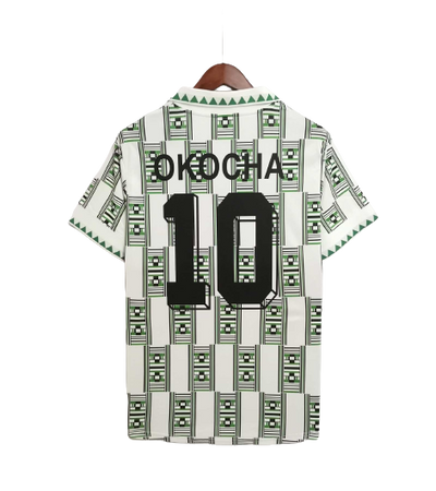 Okocha 10 - 1994 Nigeria Home Jersey - Retro (Authentic)