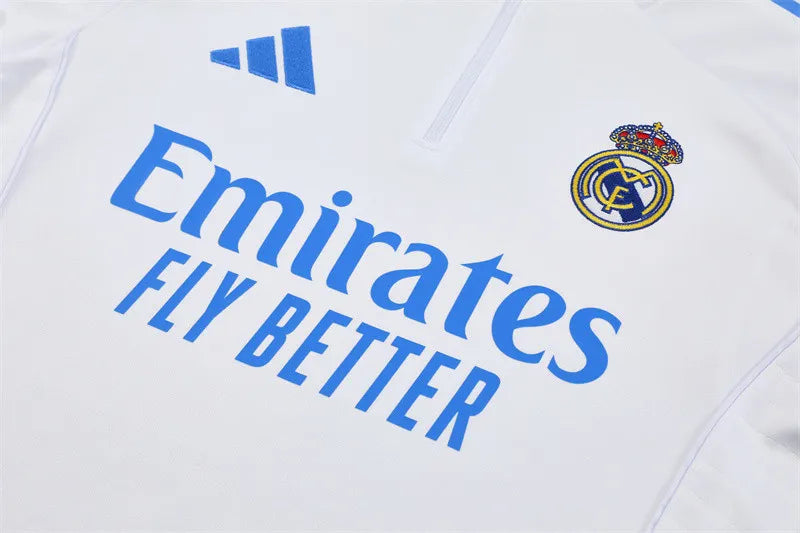 Merengues White Training Tracksuit 2025/26