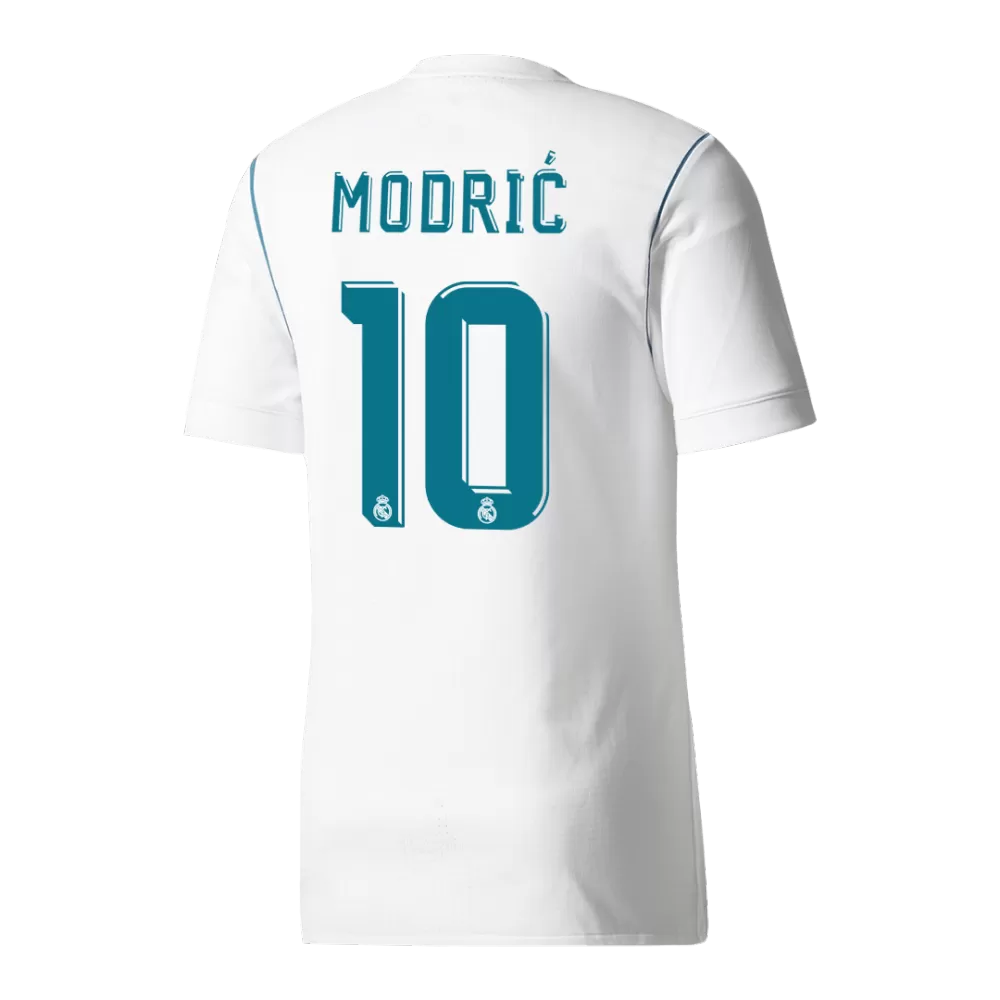 Modric 10 - 2017/18 Merengues Home Jersey - Retro