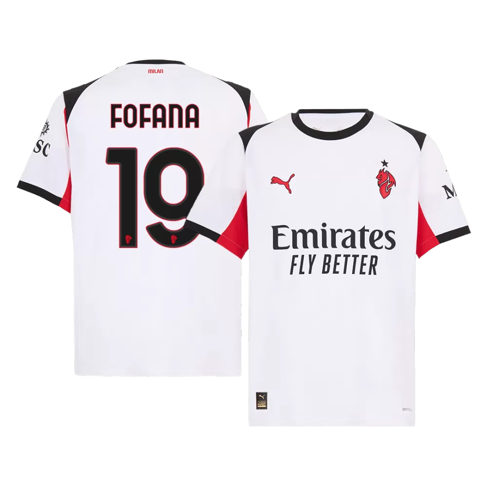 Fofana 19 - AC Milan Away 2025/26 - Master Quality