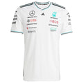 Mercedes AMG Petronas White Authentic Team Driver T-Shirt (Superior Quality)