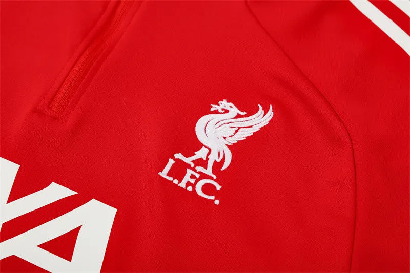 Liverpool Red Training Tracksuit 2025/26