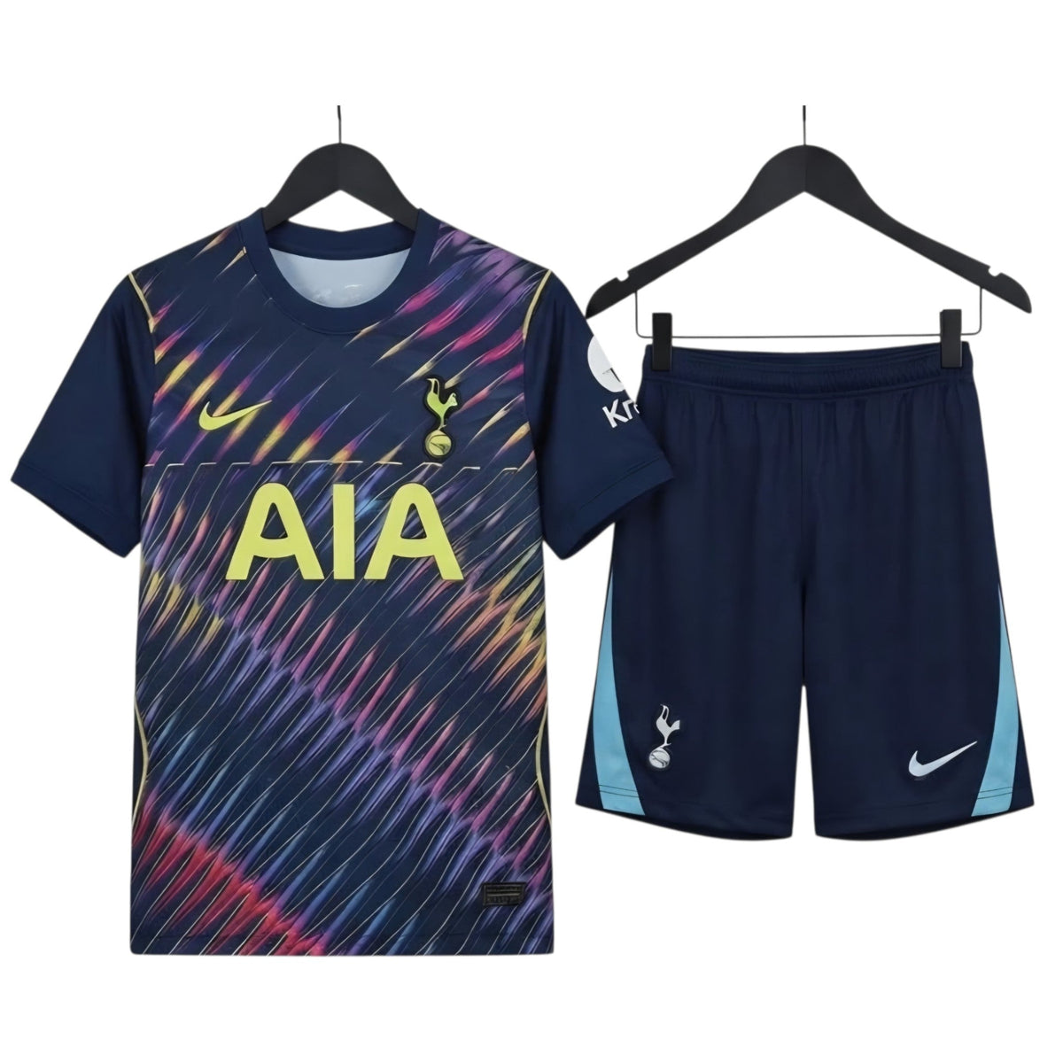 Spurs Away Kit Blue/Pink 2026/27 - (Jersey + Shorts)
