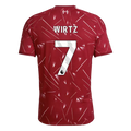 Writz 7 - Liverpool Home 2026/27 - Player Version Quality (PL Font)