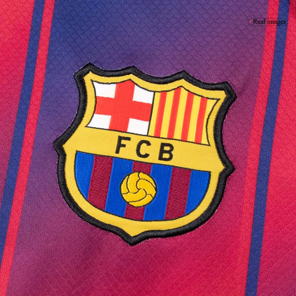 FCB Home 2025/26 Fullsleeves - Master Quality