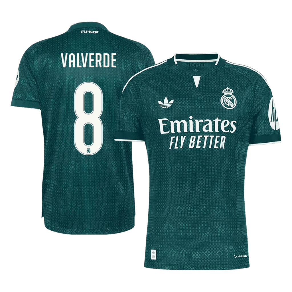Valverde 8  - Merengues Away 2026/27 - Player Version Quality