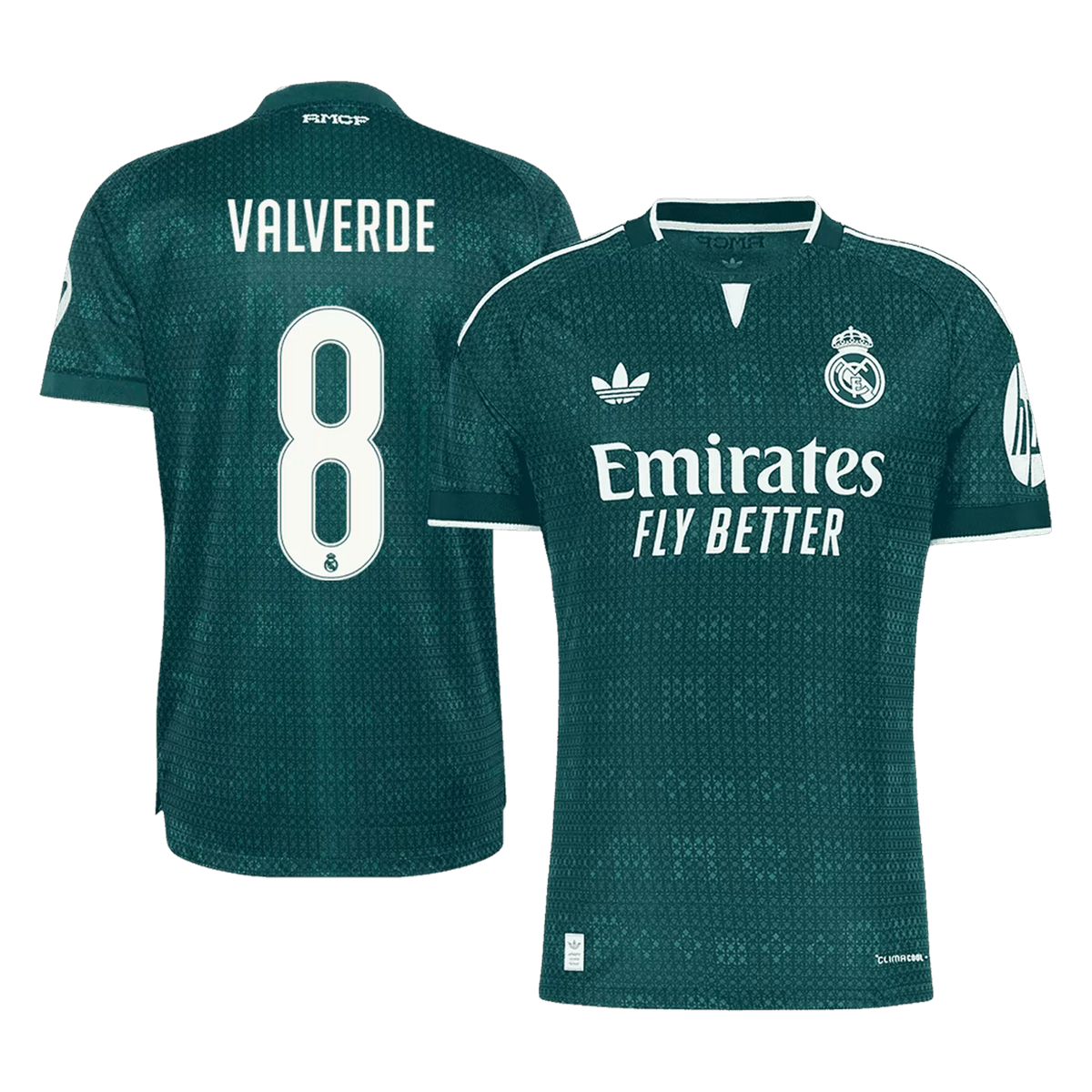 Valverde 8  - Merengues Away 2026/27 - Player Version Quality