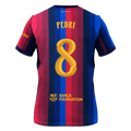 Pedri 8 - FCB Home 2026/27 - Master Quality ( UCL Font )