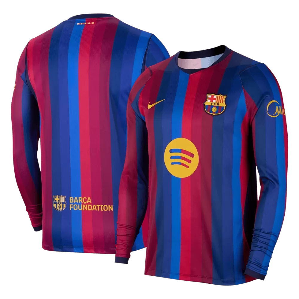 FCB Home Fullsleeves 2026/27 - Player Version Quality