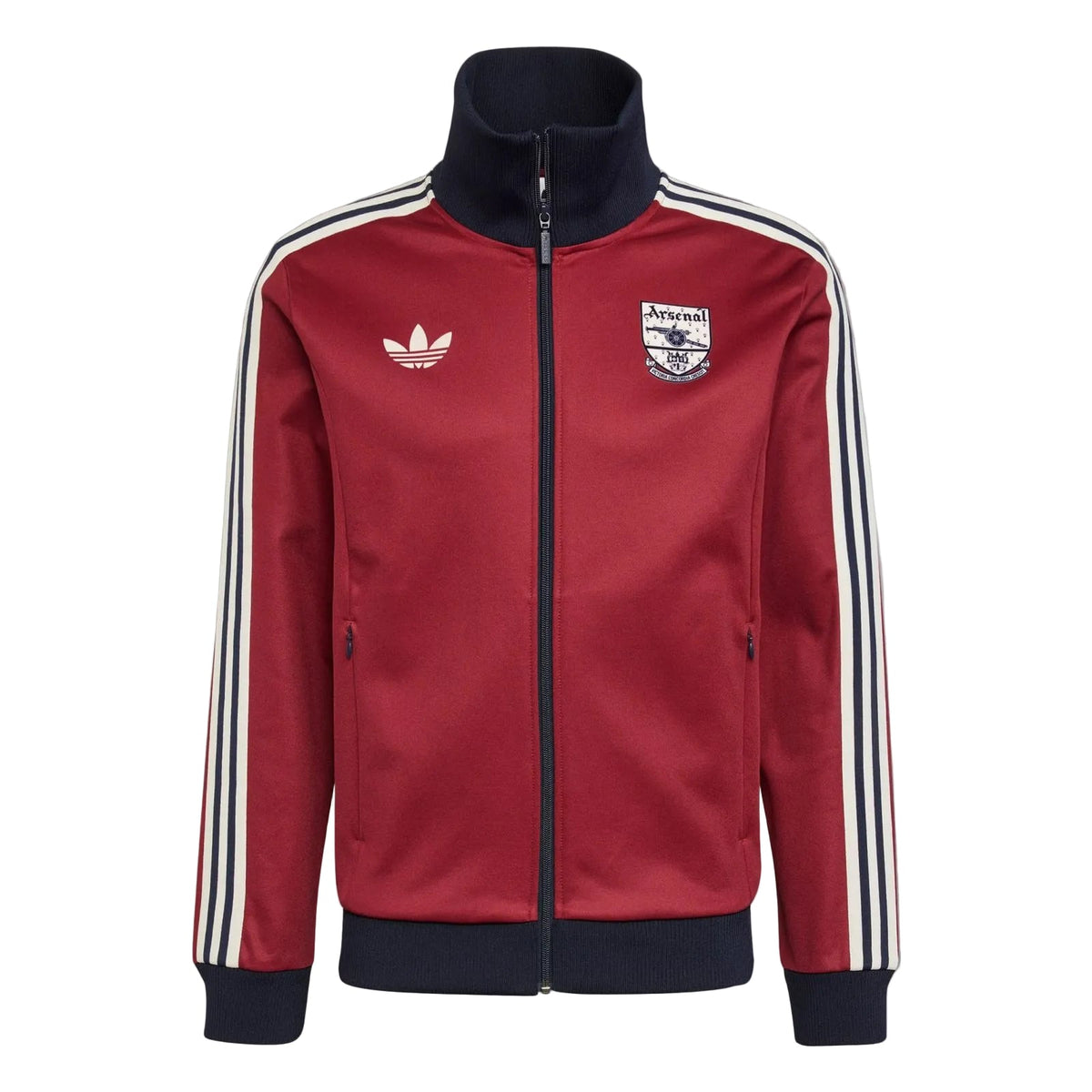 Gunners Maroon Retro Style Anthem Jacket - 2025/26