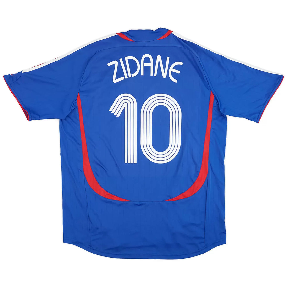 Zidane 10 - 2006 France Home Jersey - Retro