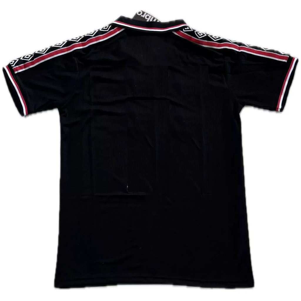 1998-99 Manchester United Goalkeeper Black Retro Jersey