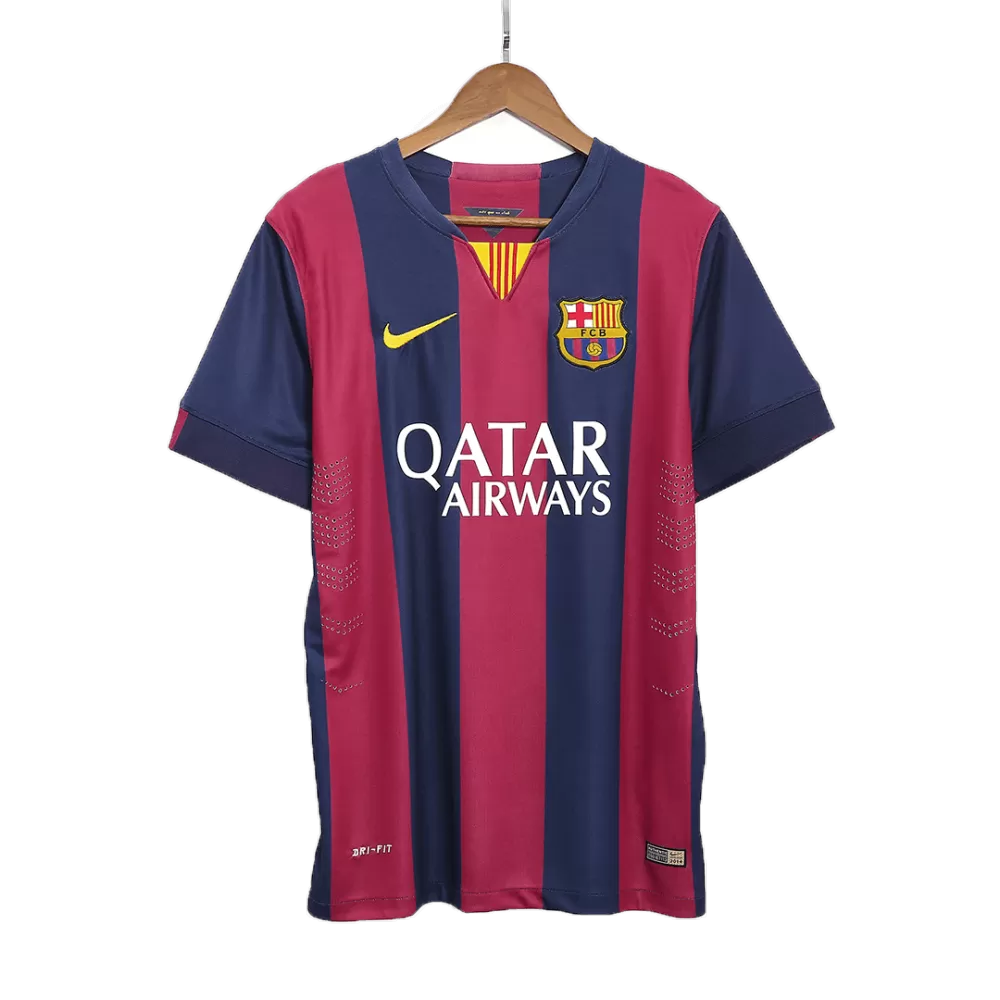 Suarez 9 - 2014/15 FCB Home Retro Jersey