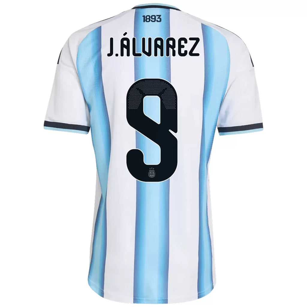 J. Alvarez 9 - Argentina Home World Cup 2026 - Player Version (Authentic)