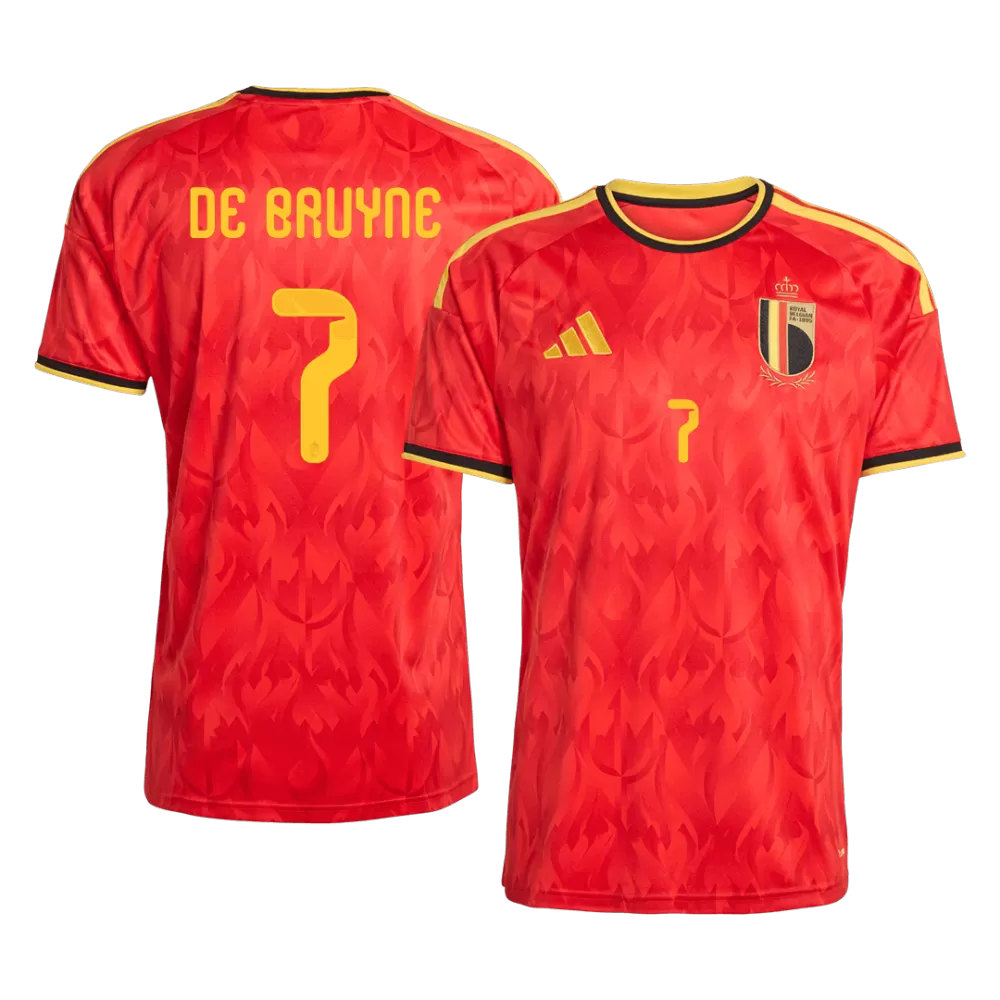 De Bruyne 7 - Belgium Home World Cup 2026 - Master Quality