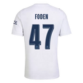 Foden 47 - Manchester City Third White 2026/27 - Master Quality (UCL Font)