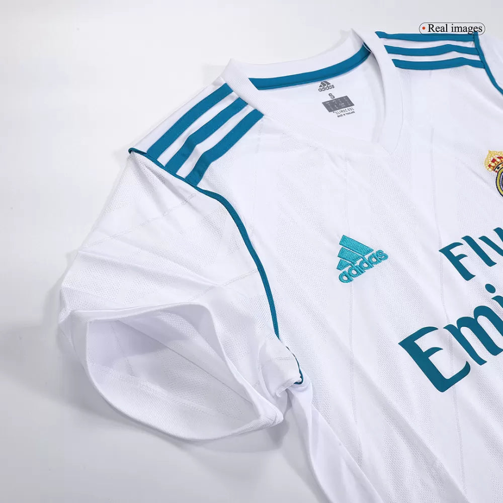 Ronaldo 7 - 2017/18 Merengues Home Jersey - Retro