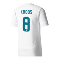 Kroos 8 - 2017/18 Merengues Home Jersey - Retro