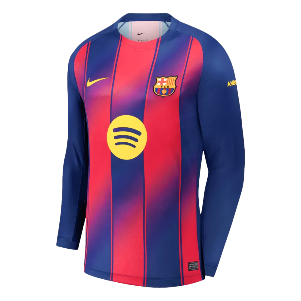 FCB Home 2025/26 Fullsleeves - Master Quality