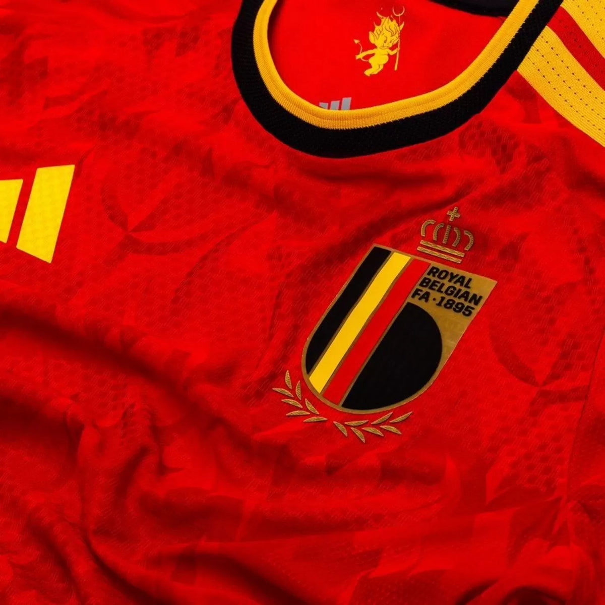 Lukaku 9 - Belgium Home World Cup 2026 - Player Version (Authentic)