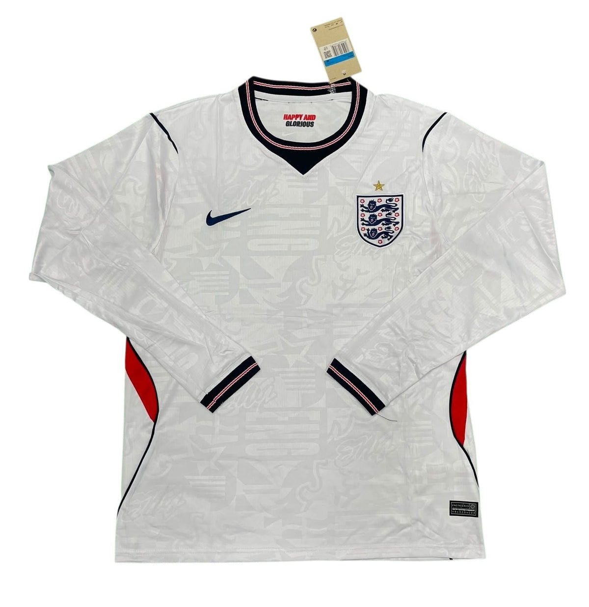 England Home Fullsleeves World Cup 2026 - Master Quality