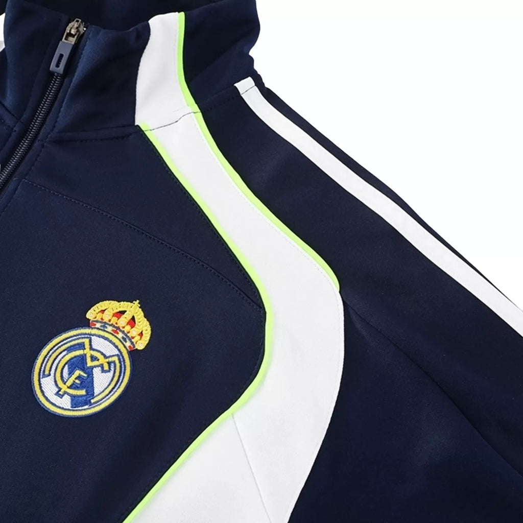 Merengues Navy Blue Anthem Jacket 2025/26