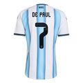 De Paul 7 - Argentina Home World Cup 2026 - Player Version (Authentic)