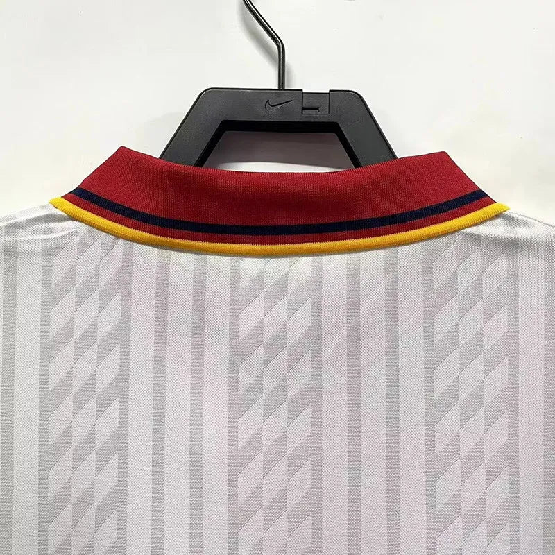 1994 Spain Away White Jersey - Retro ( Original Quality )