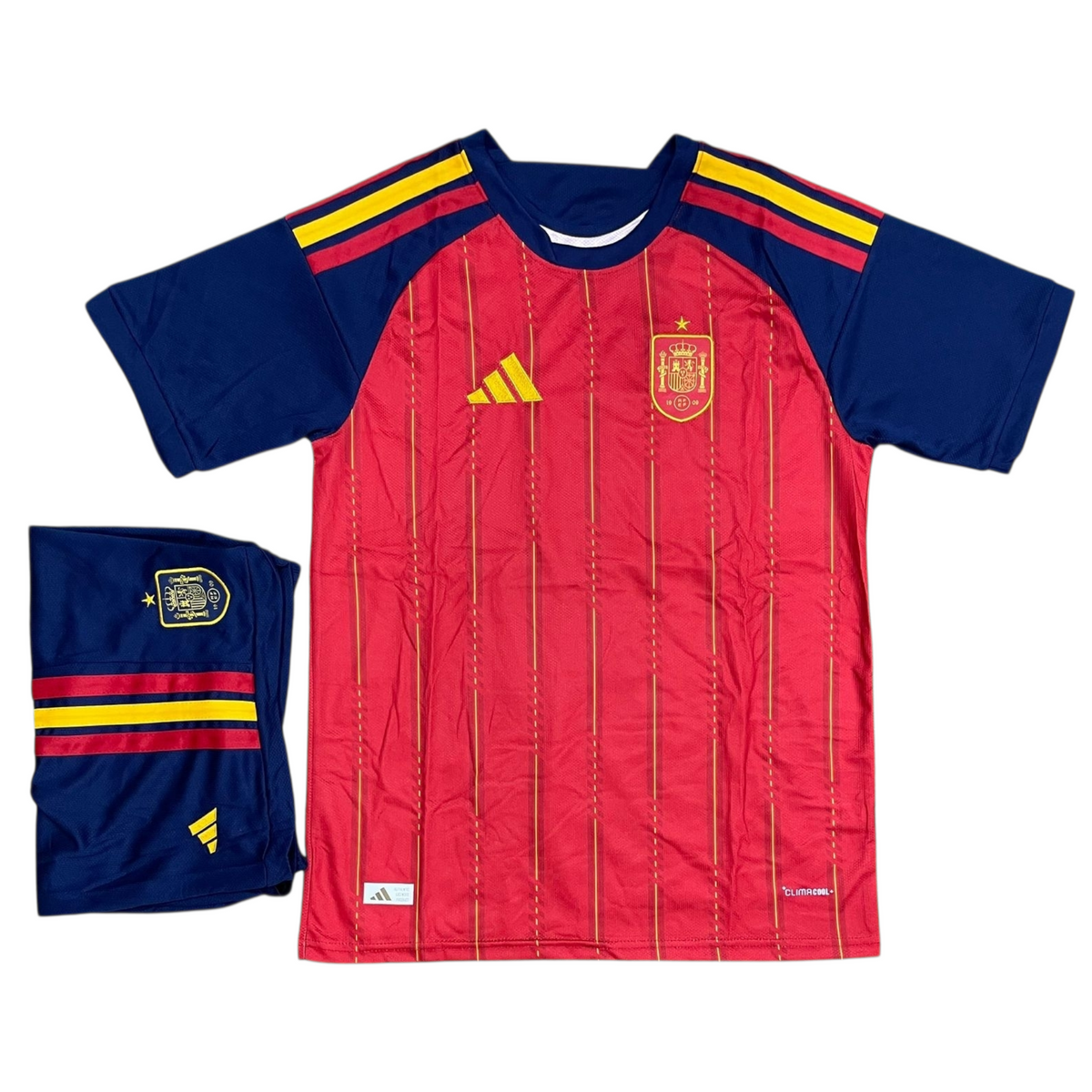 Spain Home Kit World Cup 2026 - (Jersey + Shorts)