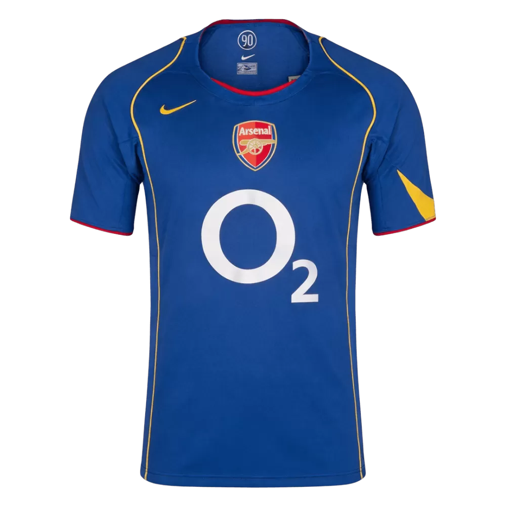 2004/05 Gunners Away Blue Jersey - Retro