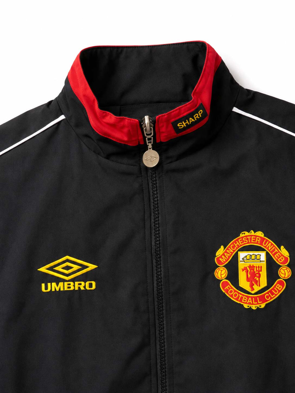 Manchester United Black 1996/97 Retro Windbreaker Jacket 2026