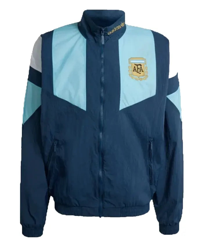 Argentina Navy Blue EQT Windbreaker Jacket 2026/27 (Superior Quality)