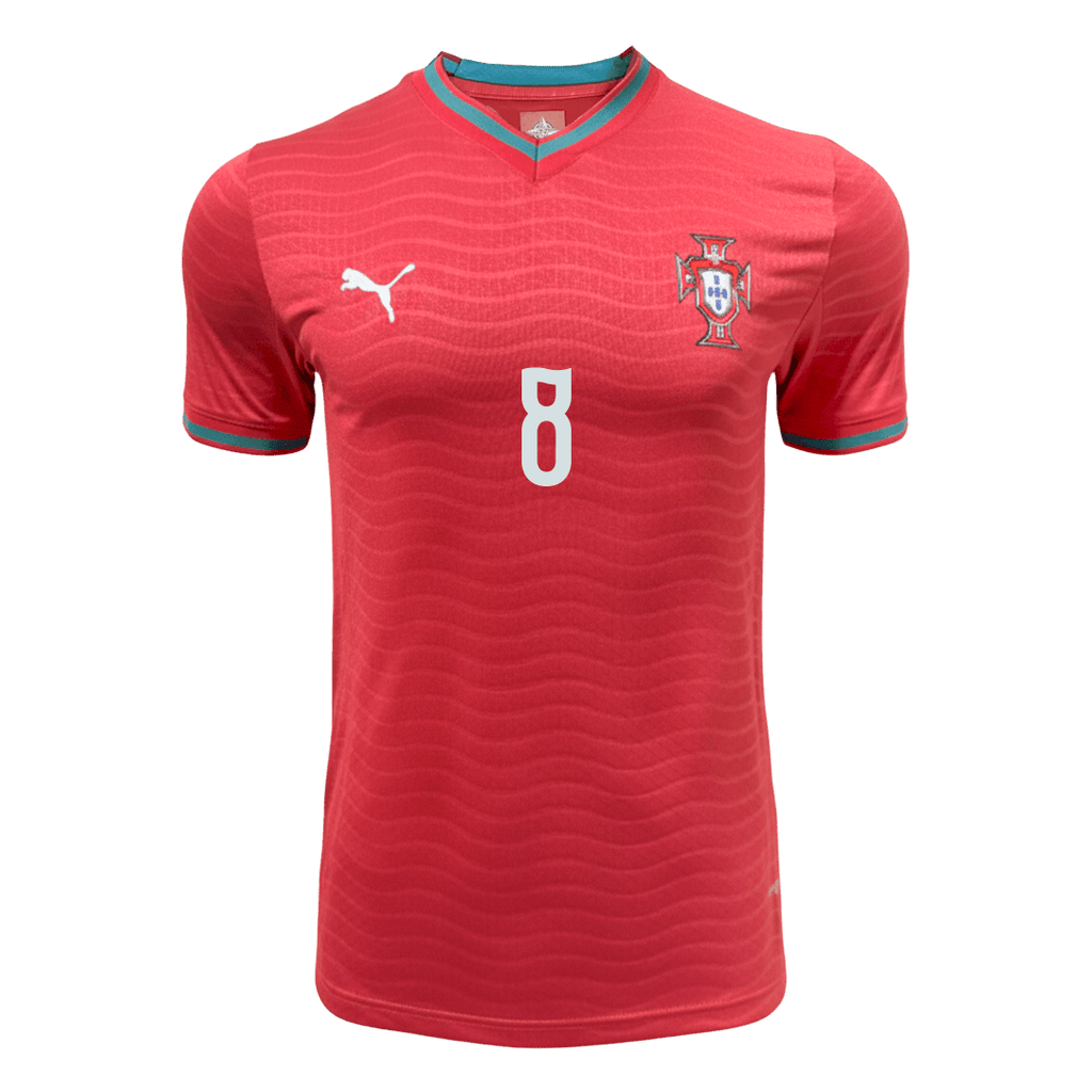 B. Fernandes 8 - Portugal Home World Cup 2026 - Player Version ( Authentic )