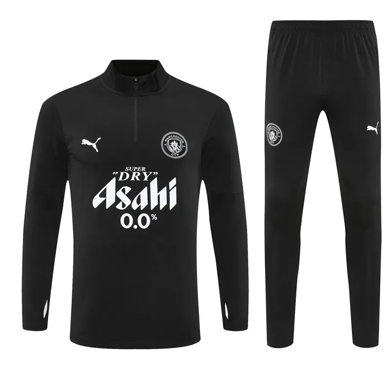Manchester City Black Training Tracksuit 2025/26