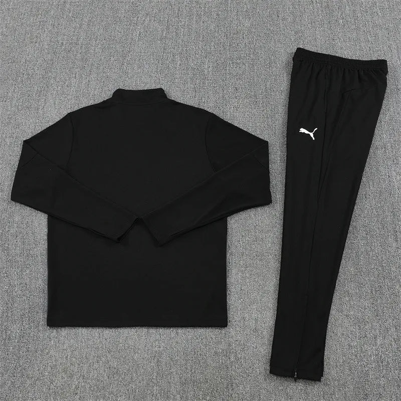 Manchester City Black Training Tracksuit 2025/26