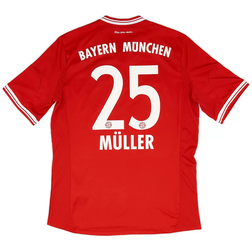 Muller 25 - 2013/14 Bayern Munich Home Jersey - Retro