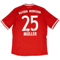 Muller 25 - 2013/14 Bayern Munich Home Jersey - Retro