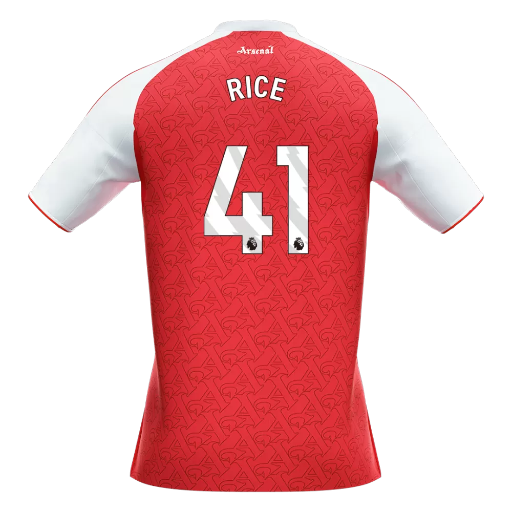 Rice 41 - Gunners Home 2025/26 - Master Quality