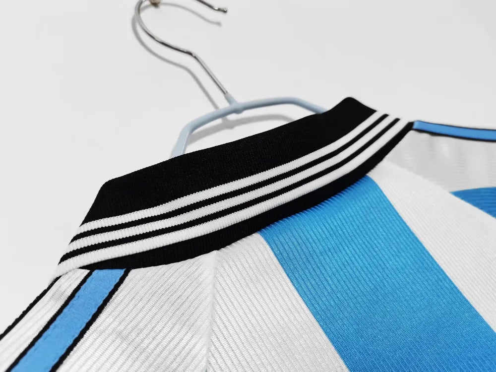 1998 Argentina Home Retro Jersey - Authentic
