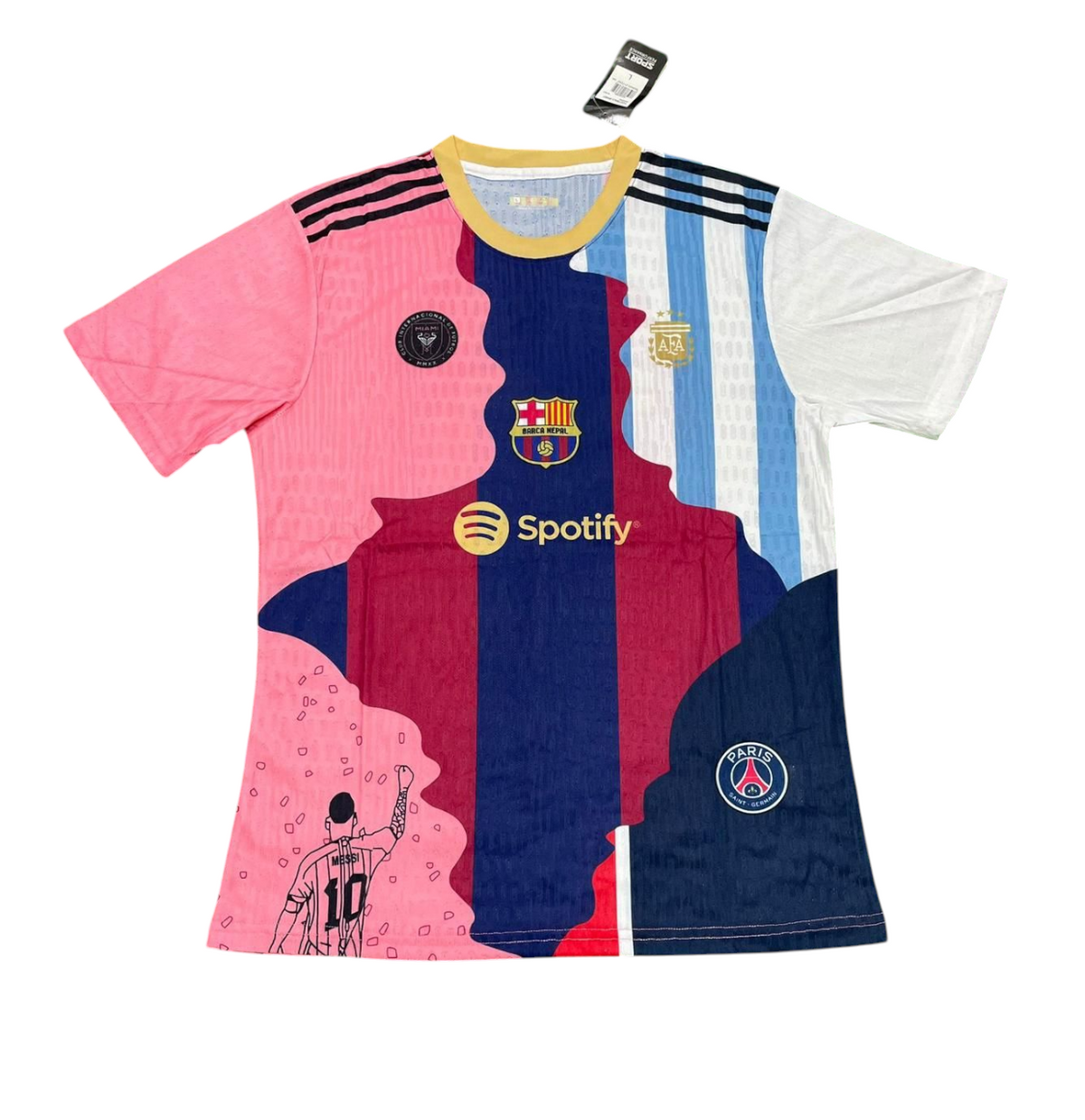 Messi 10 Tribute Jersey Special edition - Player Version Quality