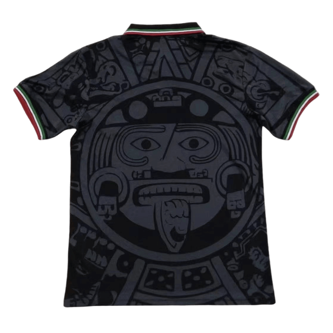 1998 Mexico Third Black Jersey - Retro (Authentic)