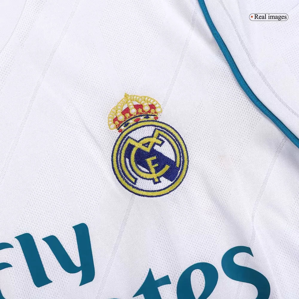Benzema 9 - 2017/18 Merengues Home Jersey - Retro
